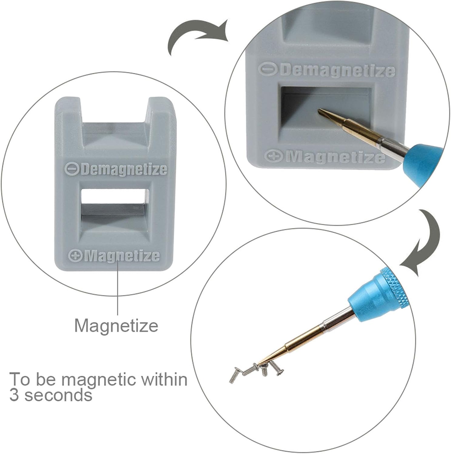 Vastar 16Pcs Cell Phone Repair Tool Kit for iPhone Precision Screwdriver Set with Magnetizer/ Demagnetizer Tool & Opening Pry Tools for iPhone 12/X/8/8 Plus,7/7Plus,6P/6S/6/5S/5/5C/4S/4/SE,iPod,iTouch