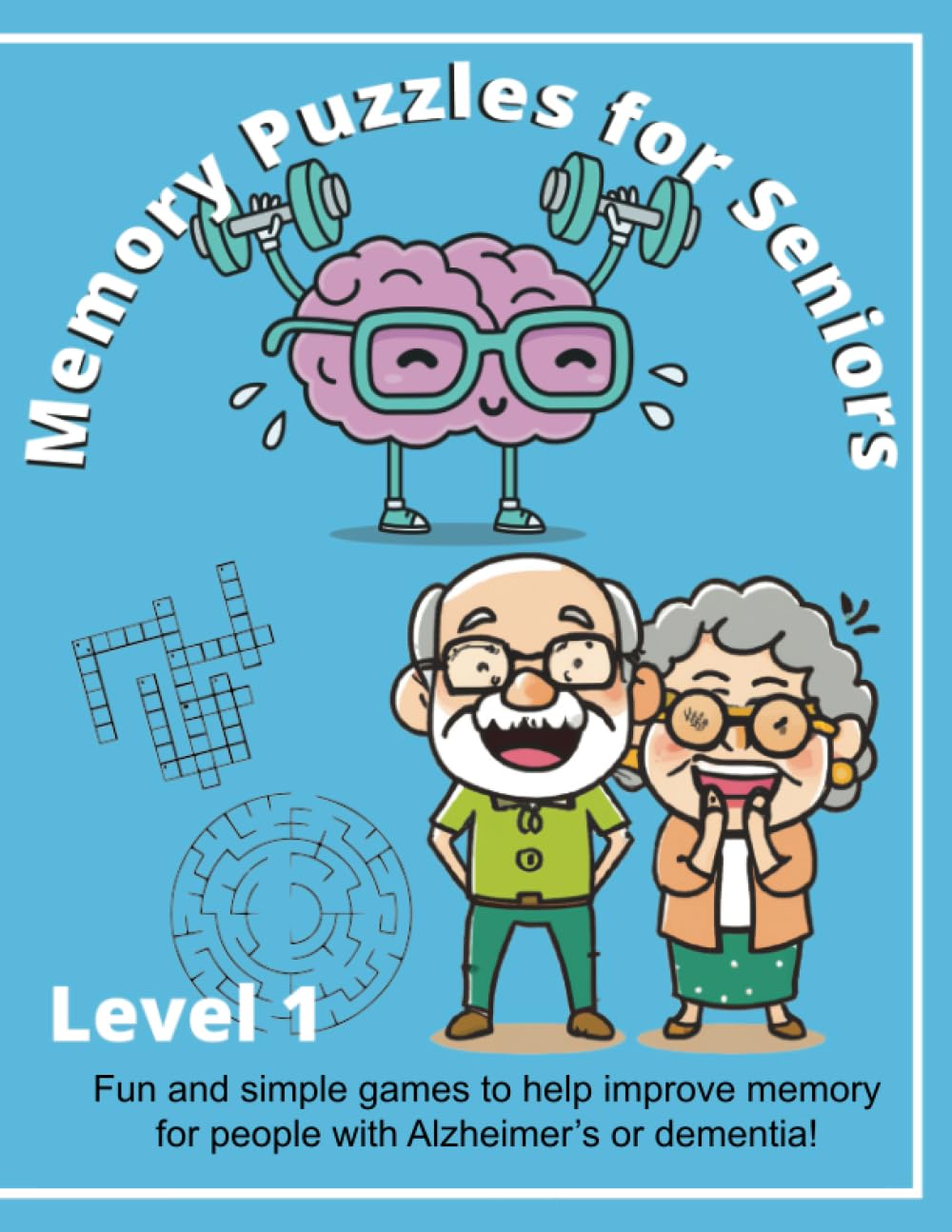 Memory Puzzles for Seniors: Fun and simple games to help improve memory for early Alzheimer's and people with dementia