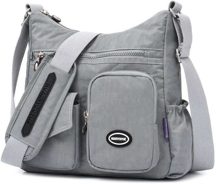 Deluxe handbag waterproof nylon fabric messenger bag Women's large capacity shoulder bag Tote bag