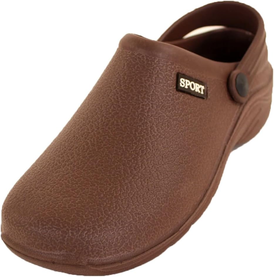 Women's Solid Slingback Garden Clogs Shoes