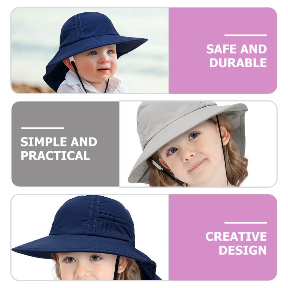 Toddmomy 2pezzi Cappello Secchiello per e Traspirante Protezione per e attività all Colori e