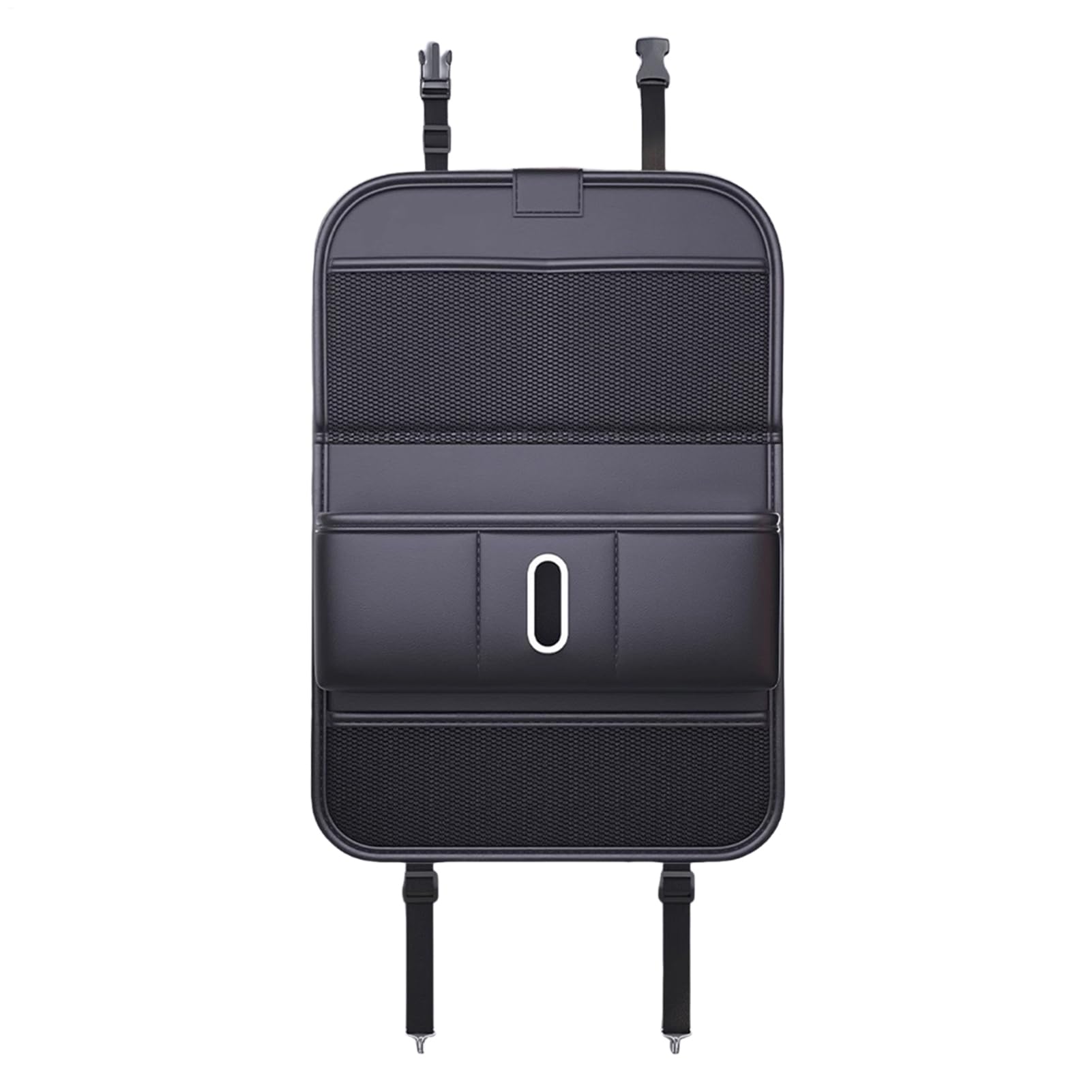 Backseat Organizer – Organizer per seggiolino auto per bambini, in pelle con ciotole pieghevoli, per alimenti