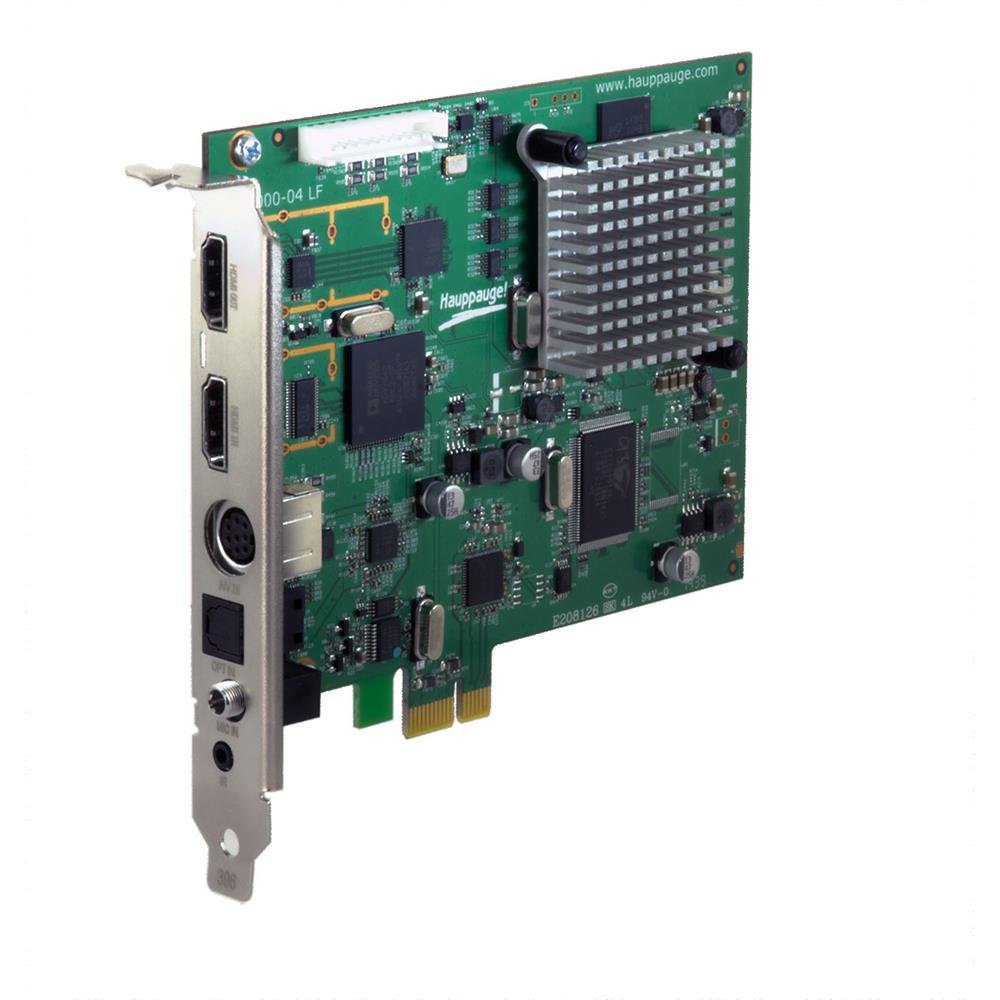 Hauppauge Colossus 2 PCI Express Video Registratore, Nero/Antracite