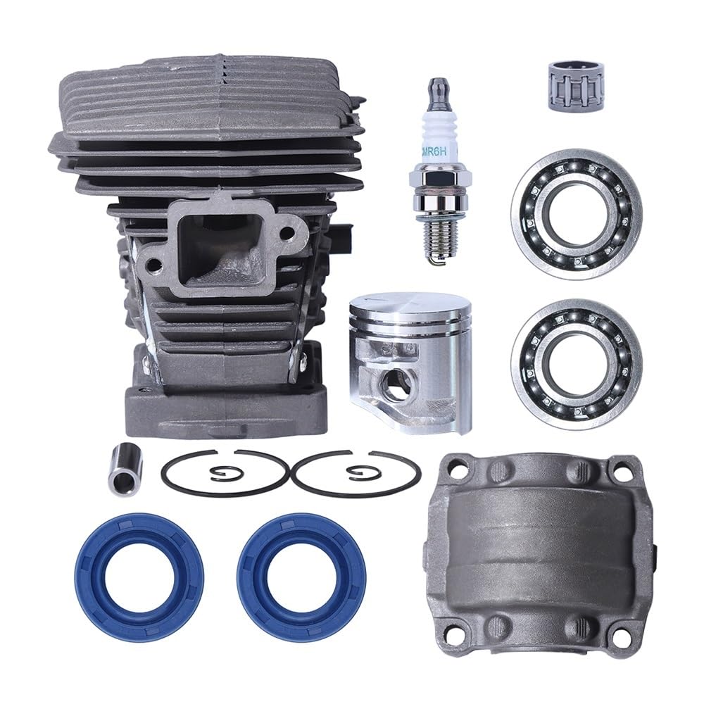 Cylindre piston 38 mm pour refaire le moteur thermique des tronçonneuses MS171 à MS211