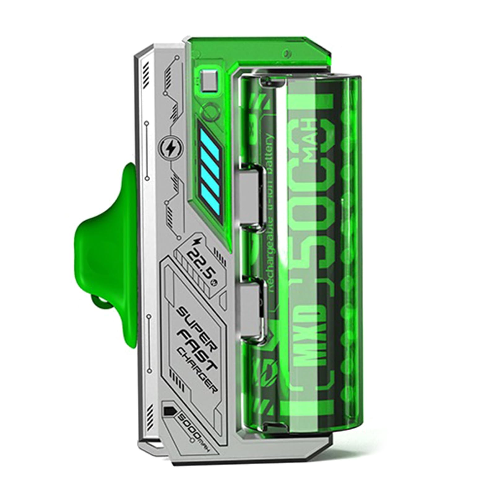 MURYE Fast Charges - Batteria sostituibile da 22,5 W, 5000 mAh, facile da trasportare, ideale per emergenze e viaggi, dispositivo di trasporto facile con batteria rimovibile