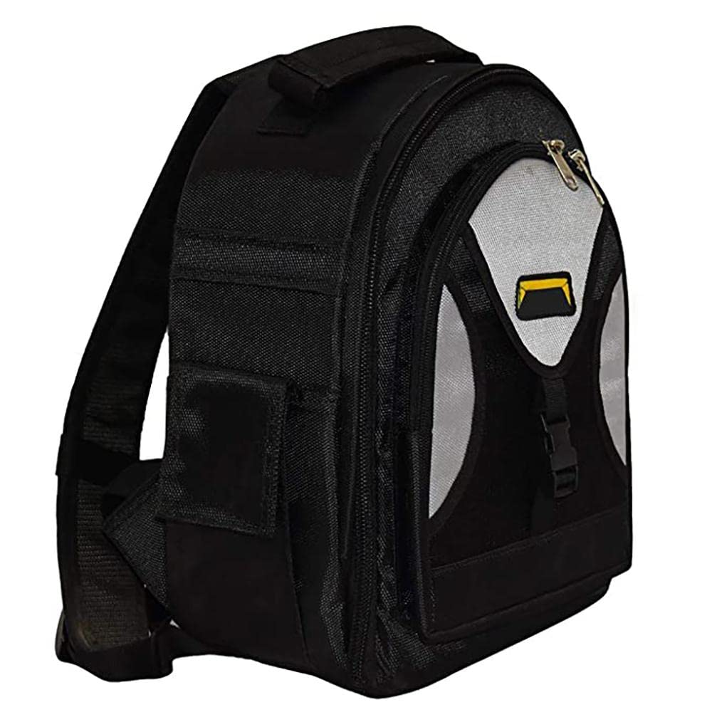 PRIYAM Black Waterproof DSLR Camera Backpack, Modern Camera/Laptop Bag with Multiple Pockets for Accessories, Tripod Holder, Made in India-image-23