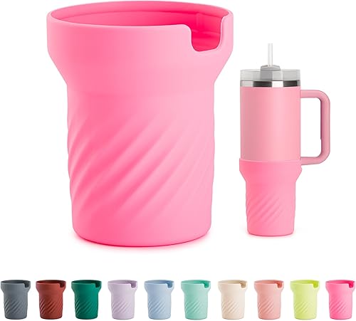 Miniatura 1 de Bluwing Funda protectora de silicona para Stanley H2.0 y vaso de aventura de 40 onzas, funda protectora de silicona para accesorios de copa Stanley