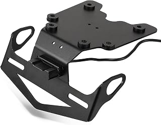 Tenere 700 Support de plaque d'immatriculation de moto en acier inoxydable XTZ700 XT690Z pour T7 Tenere 700 2019 2020 2021 2022 2023 2024 2025 2026