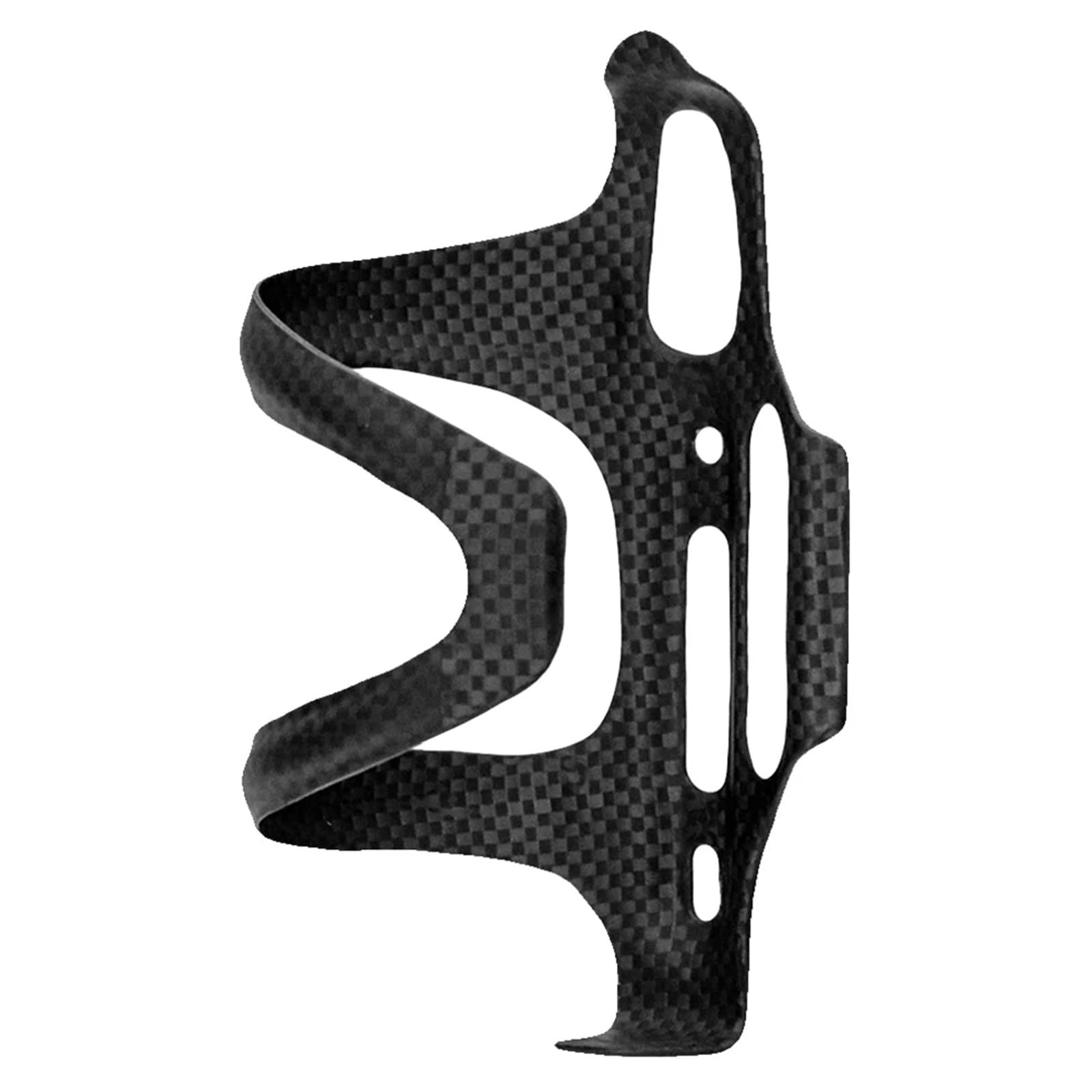 Portaborraccia per bicicletta, in fibra di carbonio, 3 pezzi, per mountain bike, bici da strada, mountain bike, bici da strada (destra)