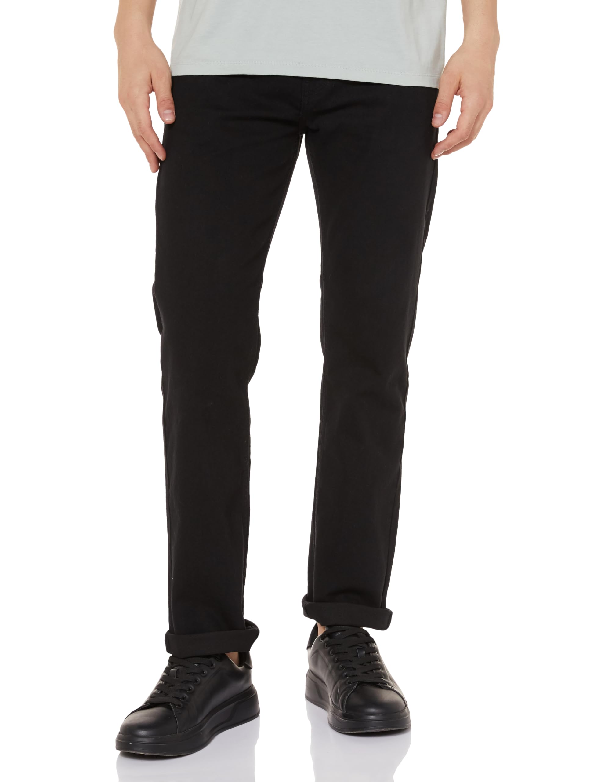 levi's Men's 505 Straight Fit Mid Rise Jeans-picture-19