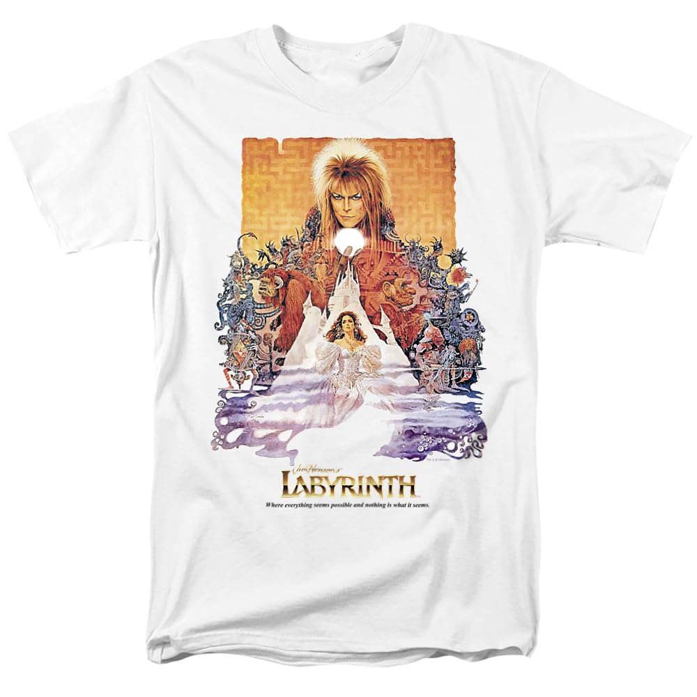 Popfunk Classic Labyrinth David Bowie Goblin King Movie T Shirt