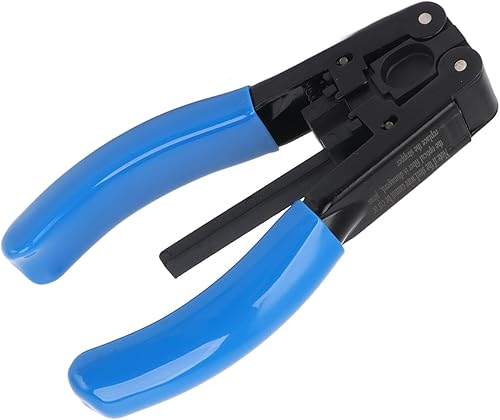 Miniatura 5 de Alicates de pelado de alambre de fácil operación PVC antideslizante Cable ahorro de mano de obra Pelacables de fibra óptica para fibra de 1-2