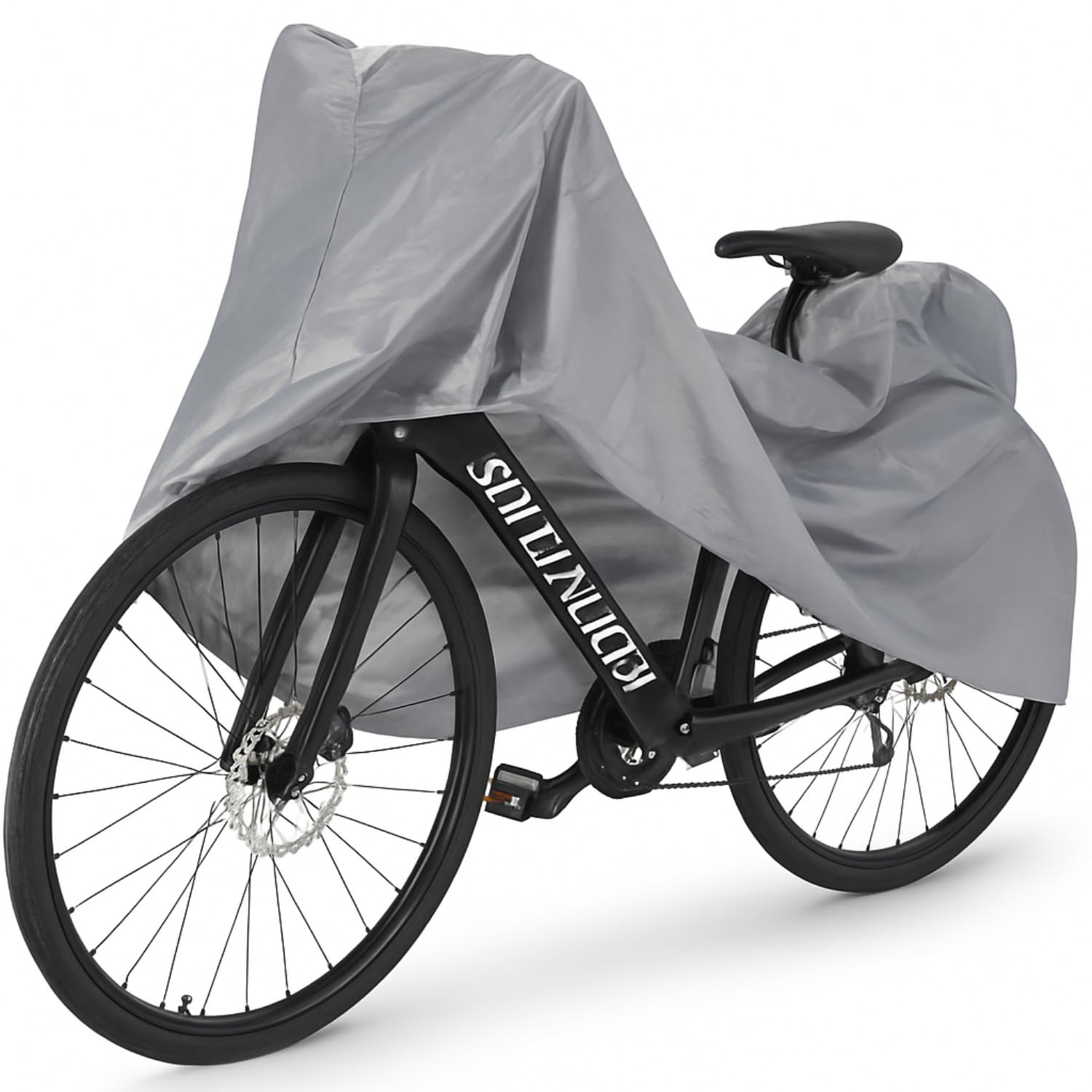 Paluplus Telo Copribici da esterno colore Grigio, Misura 100x200 cm, Copertura Protettiva per Bicicletta, Tessuto Impermeabile, Protezione da Polvere, Pioggia, Neve, Ghiaccio, Raggi UV -6922