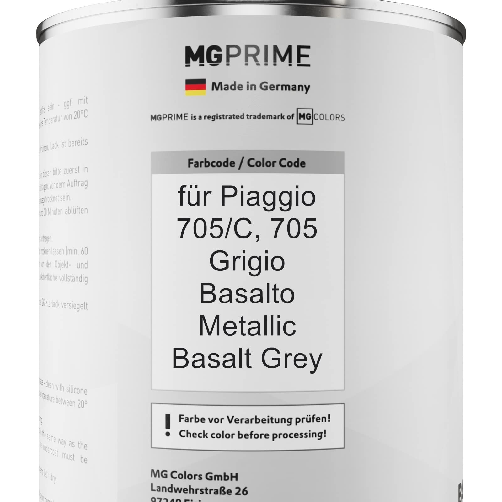 Vernice Di Ritocco Per Auto Dacia - Kit Stilo Con Base E Trasparente KQM Kaki Lichen/Oliv Grün - Foto 3