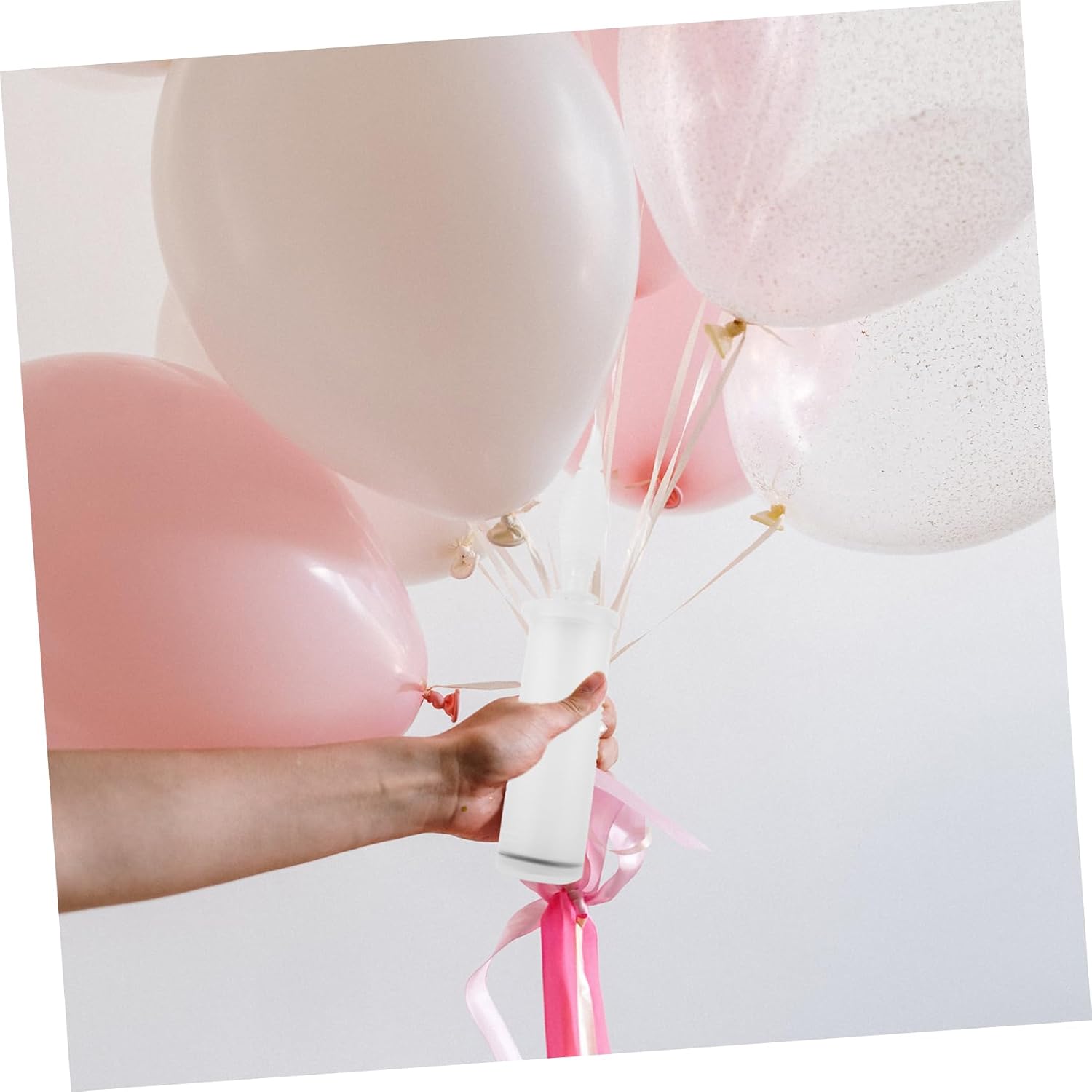 Manual Hand Balloon Pump, Portable Plastic Inflating Tool for Party Supply image 4