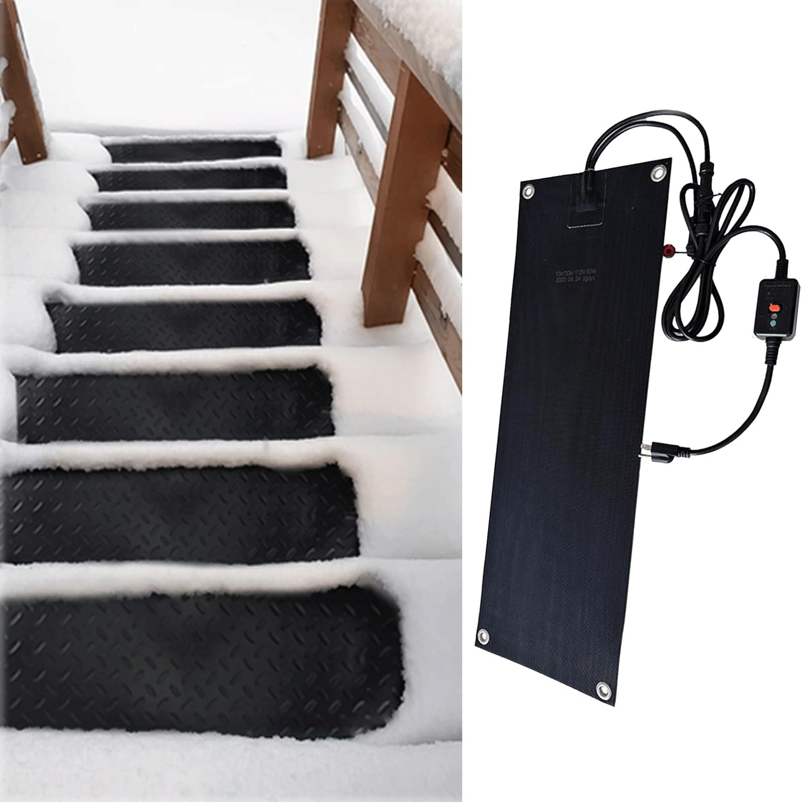 Amazon.co.jp: 融雪マット ソーヒーター 110V 玄関／通路用 滑り止め 