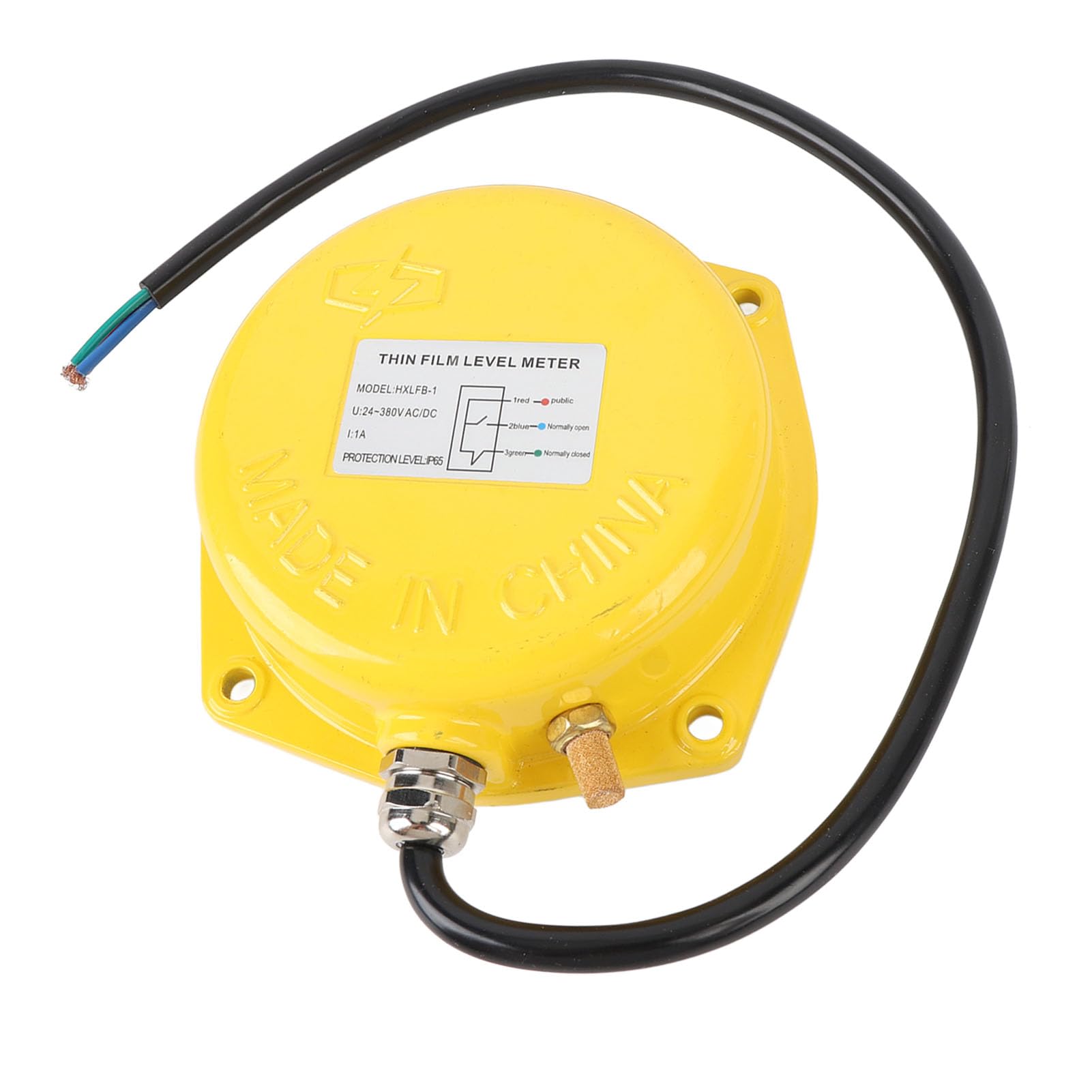 Sensor de Medidor de Nivel de Acero Inoxidable de Película Delgada para Detección de Material de Gránulos de Polvo Industrial 24-380V