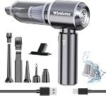 Handheld Vacuum Cleaner Cordless Powerful 22000Pa Strong Cyclonic Suction Blowing Hand Held Vacuum Cordless Mini Car Vacuum Portable Rechargeable Lightweight for Pet Hair Vehicle Home Office