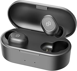 SoundPEATS Upgraded TrueFree Plus True Wireless Earbuds Bluetooth 5.3 Earphones with Built in Mic in-Ear Stereo Headphones for Sport, Deep Bass, Binaural Calls, One-Step Pairing, 56H Playtime