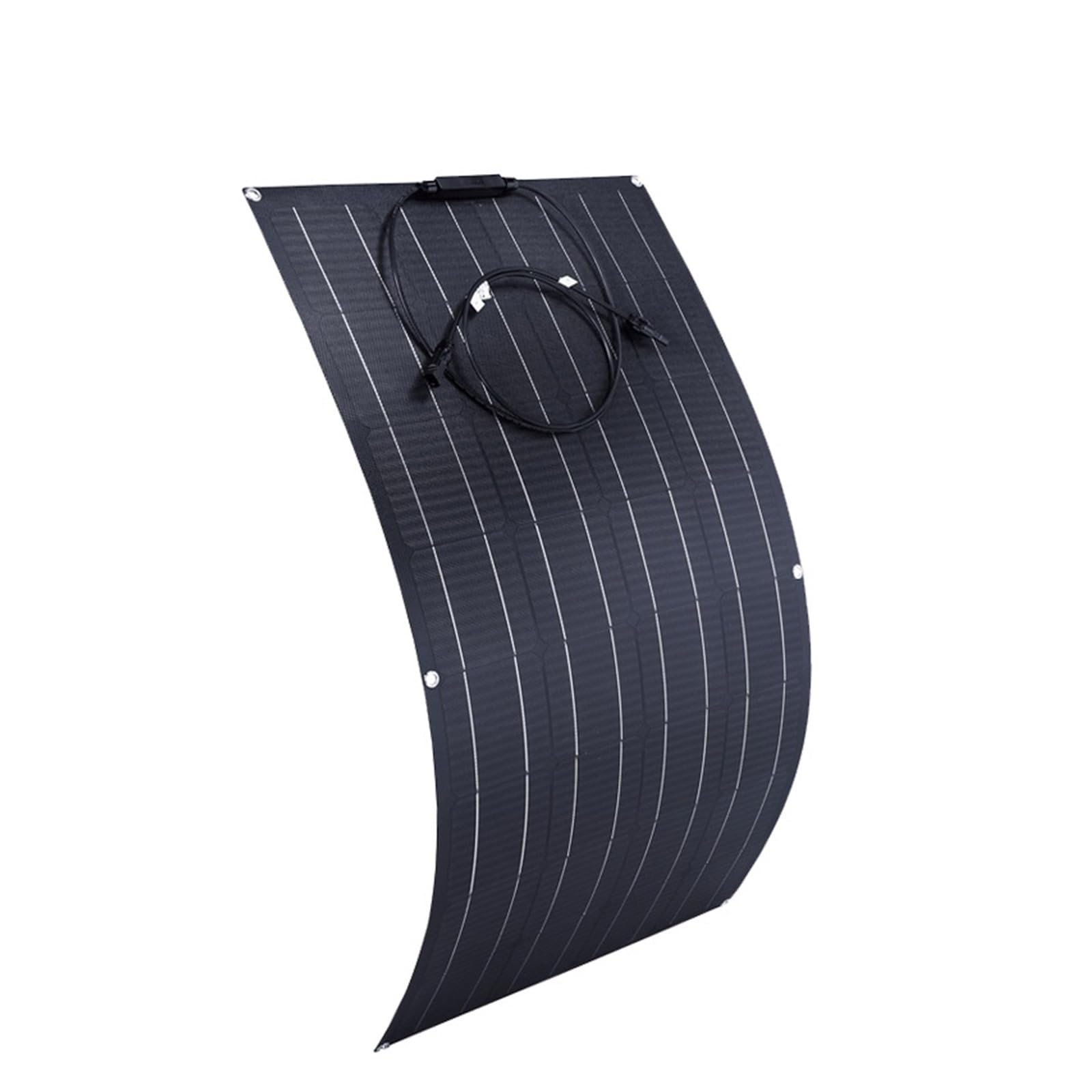 Pannello solare Pannello solare Flessibile Cella solare monocristallina Cavo fai-da-te Sistema di alimentazione ricaricabile impermeabile for camper for auto all'aperto Pannello solare ad alta efficie