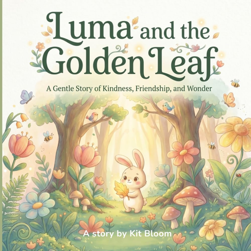 Luma and the Golden Leaf: A Gentle Story of Kindness, Friendship, and Wonder, children kindness book, bunny picture book, forest bedtime story, ... gentle bedtime book, nature story for kids