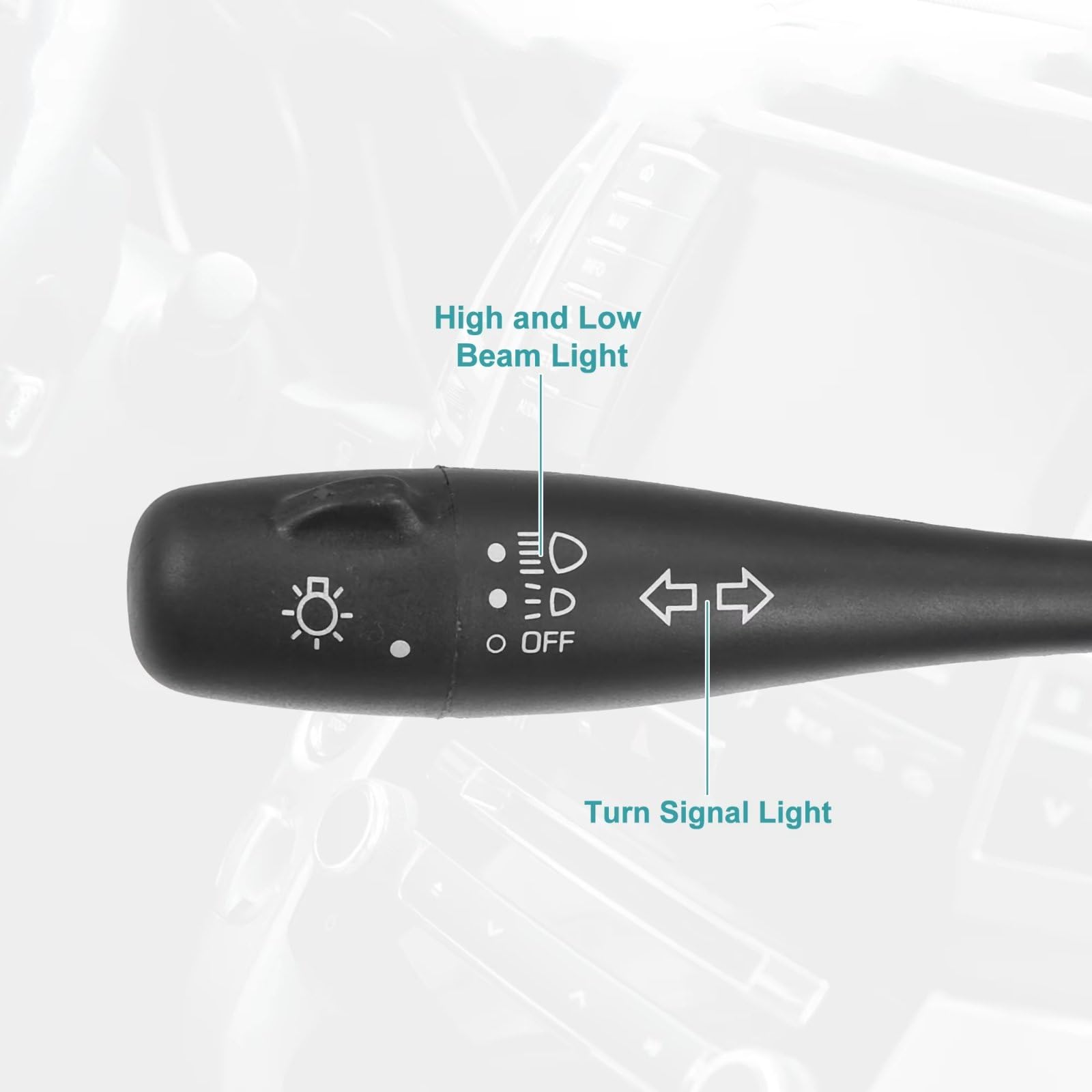 Mando Luz Indicadora Compatible Con Nissan Para Pathfinder 1994-1995 Para D21 1994 Para Pickup 1995 1pieza Interruptor Control De Crucero De Giro De Columna Dirección De Automóvil 25540-64Y00