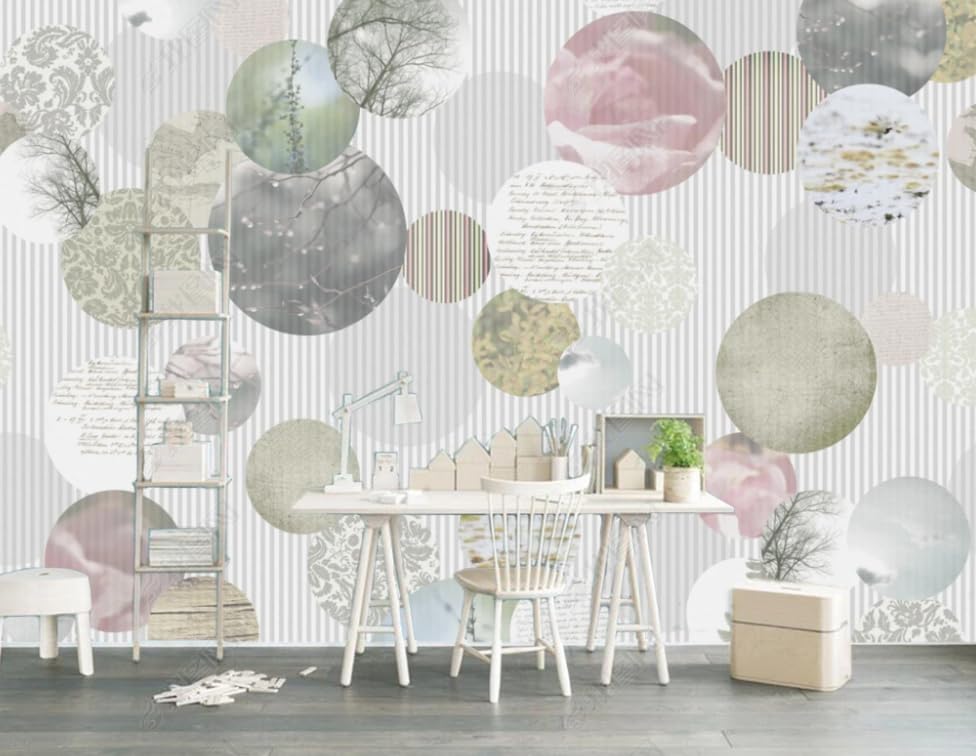 Papier peint intissé branches pour couvrir grand mur de salon