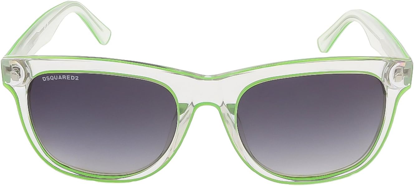 Dsquared DQ0174/S 27C Crystal/Lime Green Square sunglasses for Mens
