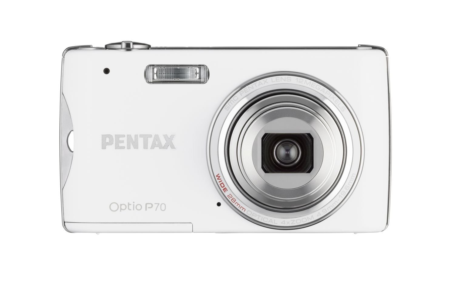 Pentax Optio P70 - Cámara Digital Compacta 12.4 MP - Blanca (2.7