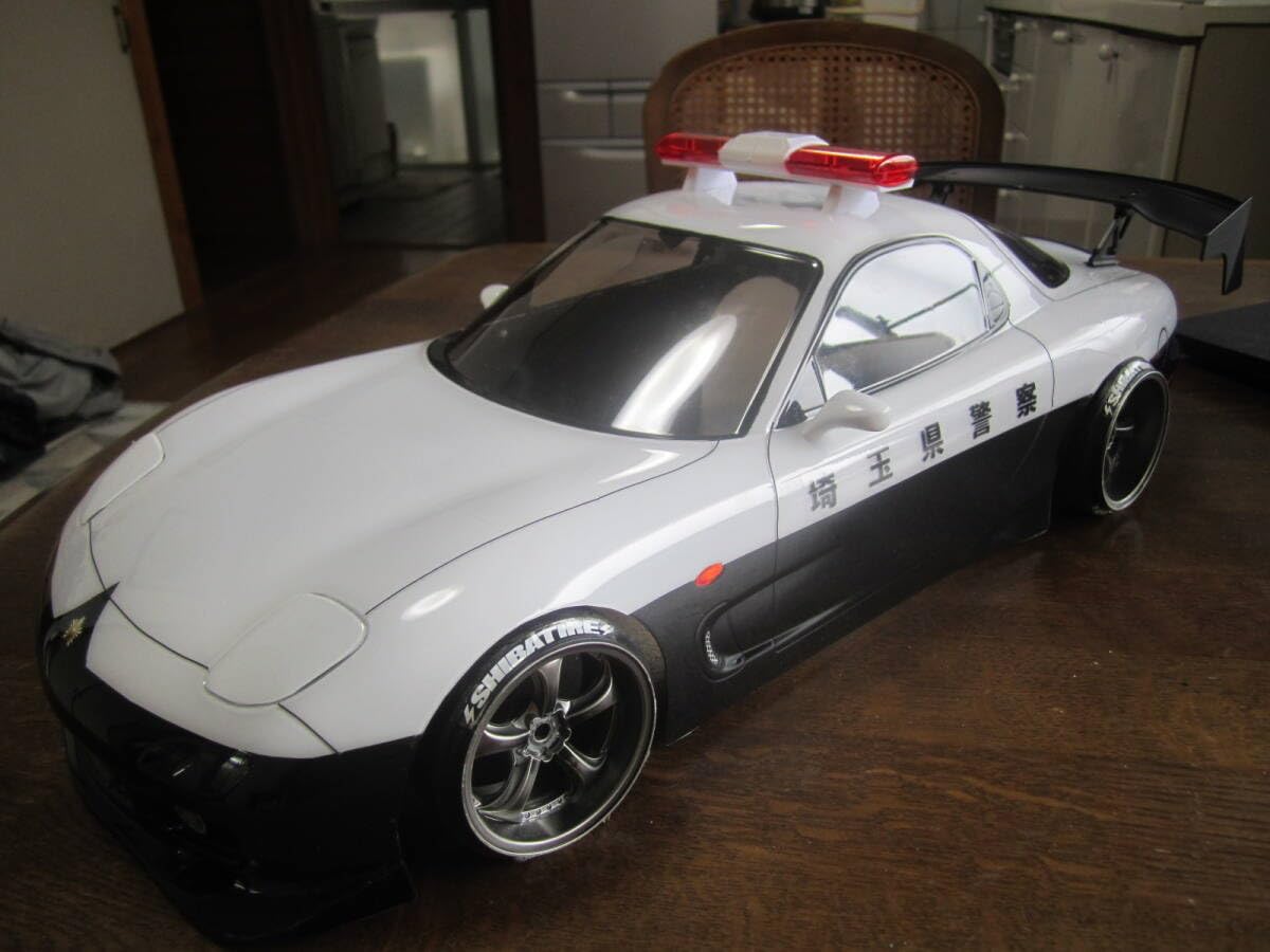 Amazon.co.jp: 110 ラジコン RX-7 FD3S 埼玉県警 パトカー 仕様