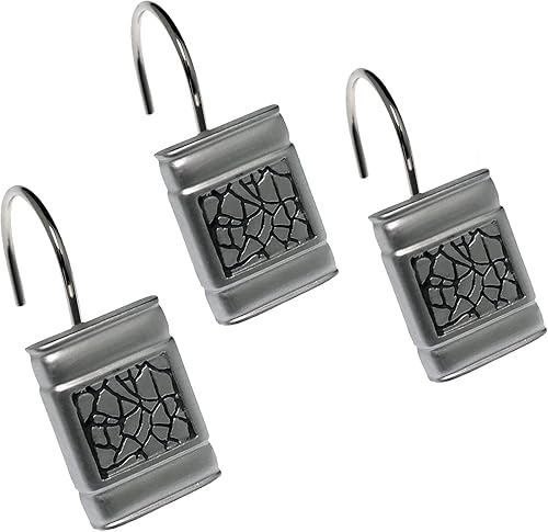 Popular Bath Sinatra Ganchos de regadera de baño, modernos; accesorios de baño clásicos y decorativos, hermosos accesorios de baño con diseño de