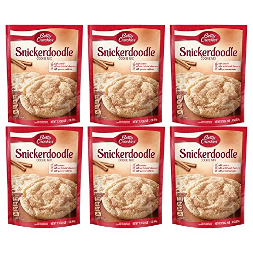 Image of Betty Crocker Snickerdoodle Cookie Mix, 17.9 oz (pack of 6)