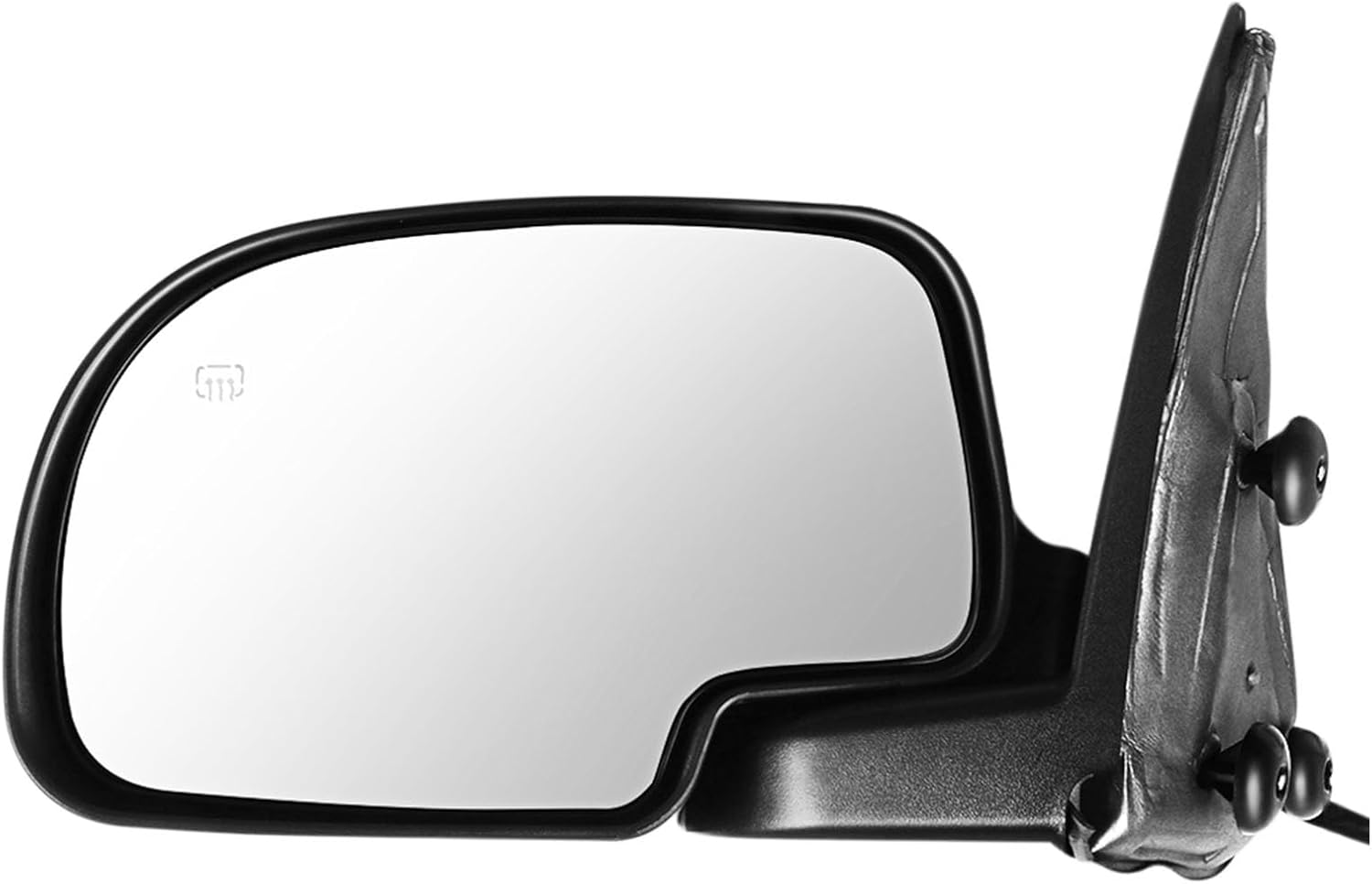 ECCPP Door Mirrors High Performance Pair View Mirrors Replacement Set Automotive Mirrors with Power Adjusted Heated Manual Folding for 1999-2002 For Chevy Silverado For GMC Sierra Yukon XL Chrome 2003-2006 For Mercedes Benz CL500 CL55 AFor MG CL600 Driver and Passenger Side