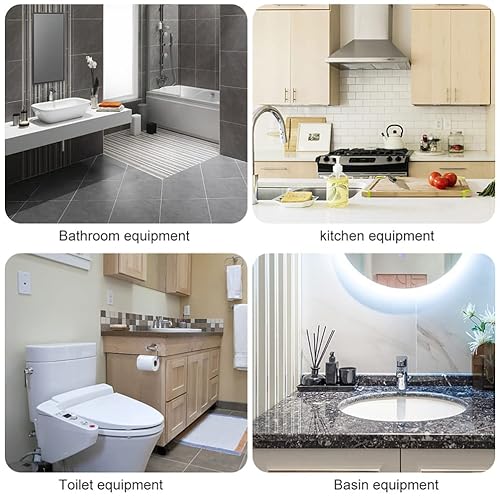 Miniatura 9 de Tofficu 4 tubos selladores de calafateo vacíos tubos de calafateo de látex de plástico para el hogar