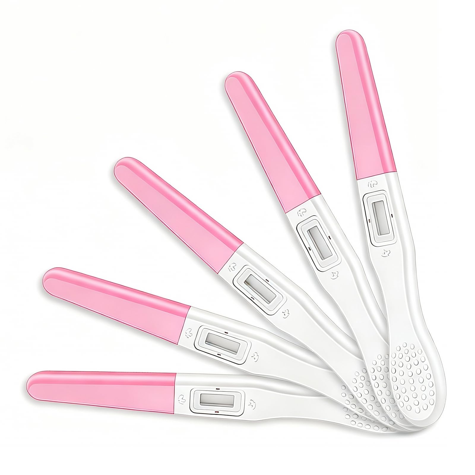 5 Stück Schwangerschaftstest Frühtest, Ultra-Empfindlicher Schwangerschaftstests, Einzeln Versiegelte Verpackung Frühschwangerschaftstest, Hohe Sensitivität Pregnancy Test, Rosa