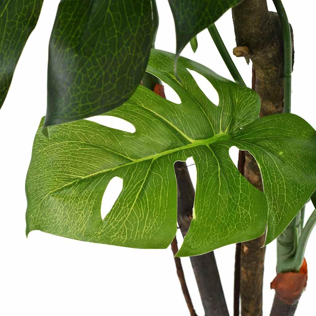 Sztuczna roślina monstera z doniczką 170 cm zielony