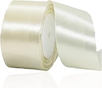 Vista 48 de Cinta dorada para envolver regalos, cinta de satén de 1 pulgada x 25 yardas para manualidades, fabricación de lazos para el cabello, coronas, ramos