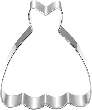 Princess Dress Skirt Shaped Cookie Cutter