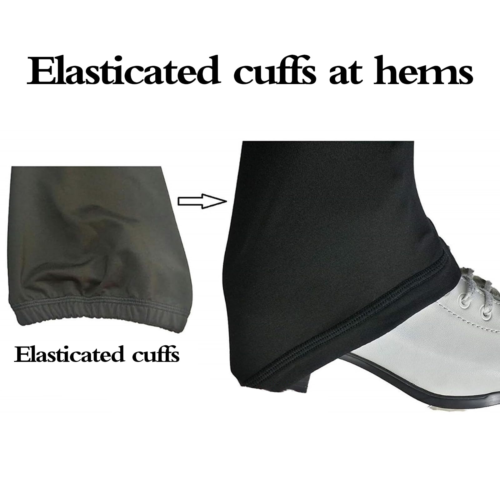 Filles Pantalons De Patinage,Legging De Patinage Artistique,Collant Patinage Artistique Femme,Solide Et éLastique,Convient Aux Jeux D'EntraîNement sur Glace