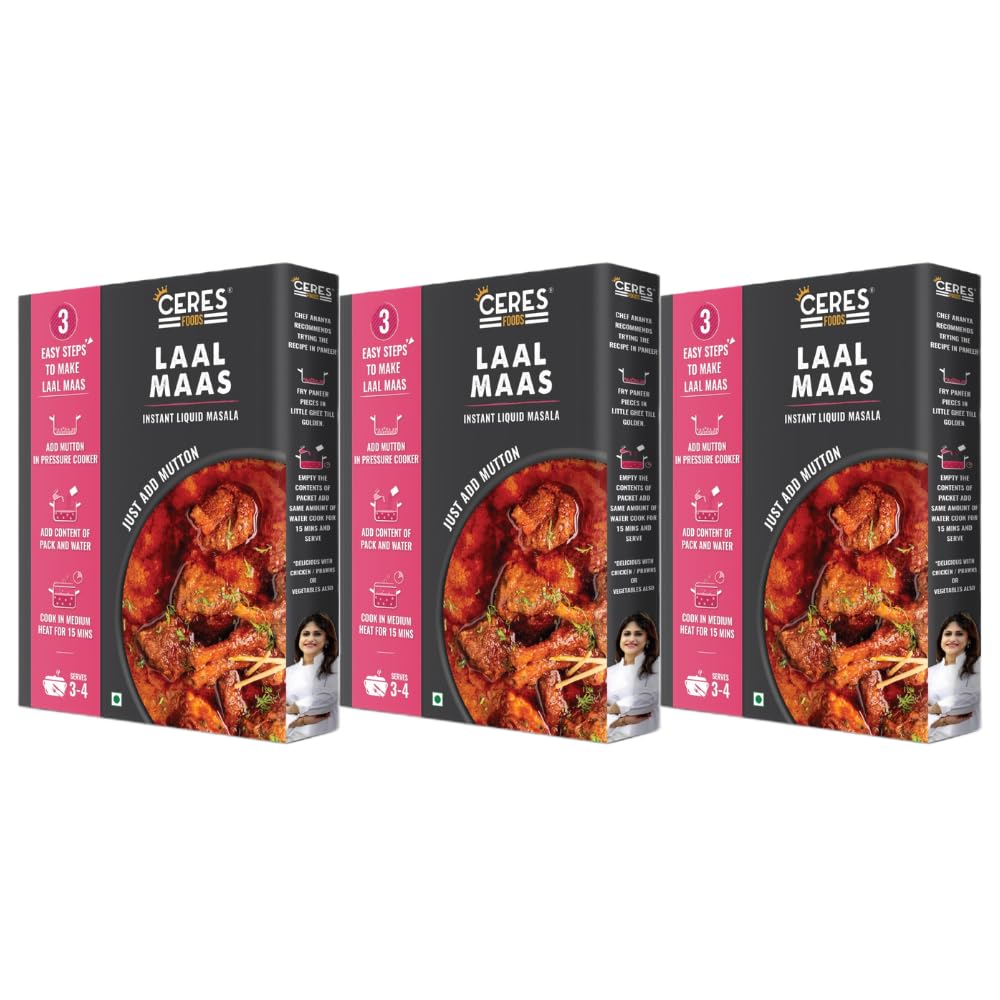 Ceres Foods Rajasthani Laal Maas (Pack of 3) (B0D4QH7TCZ) Amazon Price History, Amazon Price Tracker