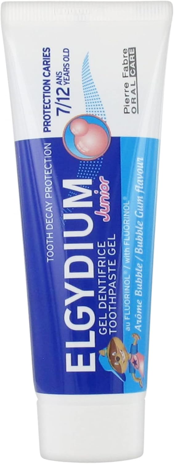Elgydium Toothpaste Gel Junior Decay Protection 7/12 Years Old Bubble