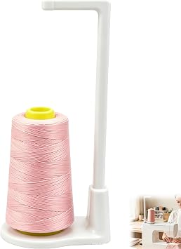 Large Capacity Thread Spool Stand, Thread Holder for Sewing Machine,White
