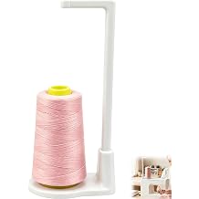 Large Capacity Thread Spool Stand, Thread Holder for Sewing Machine,White