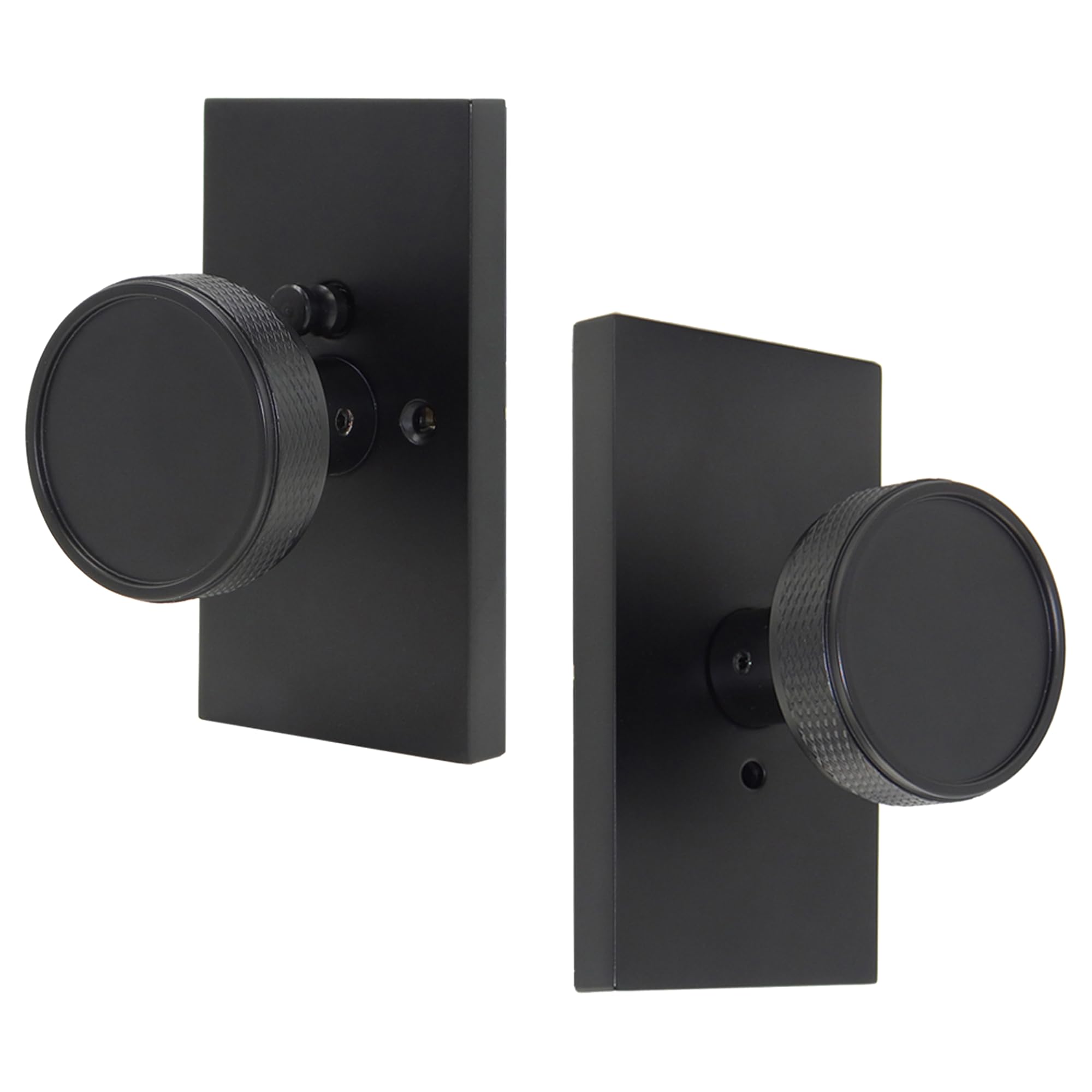 Modern Satin Gold Door Knobs with Lock - Premium Quality -9