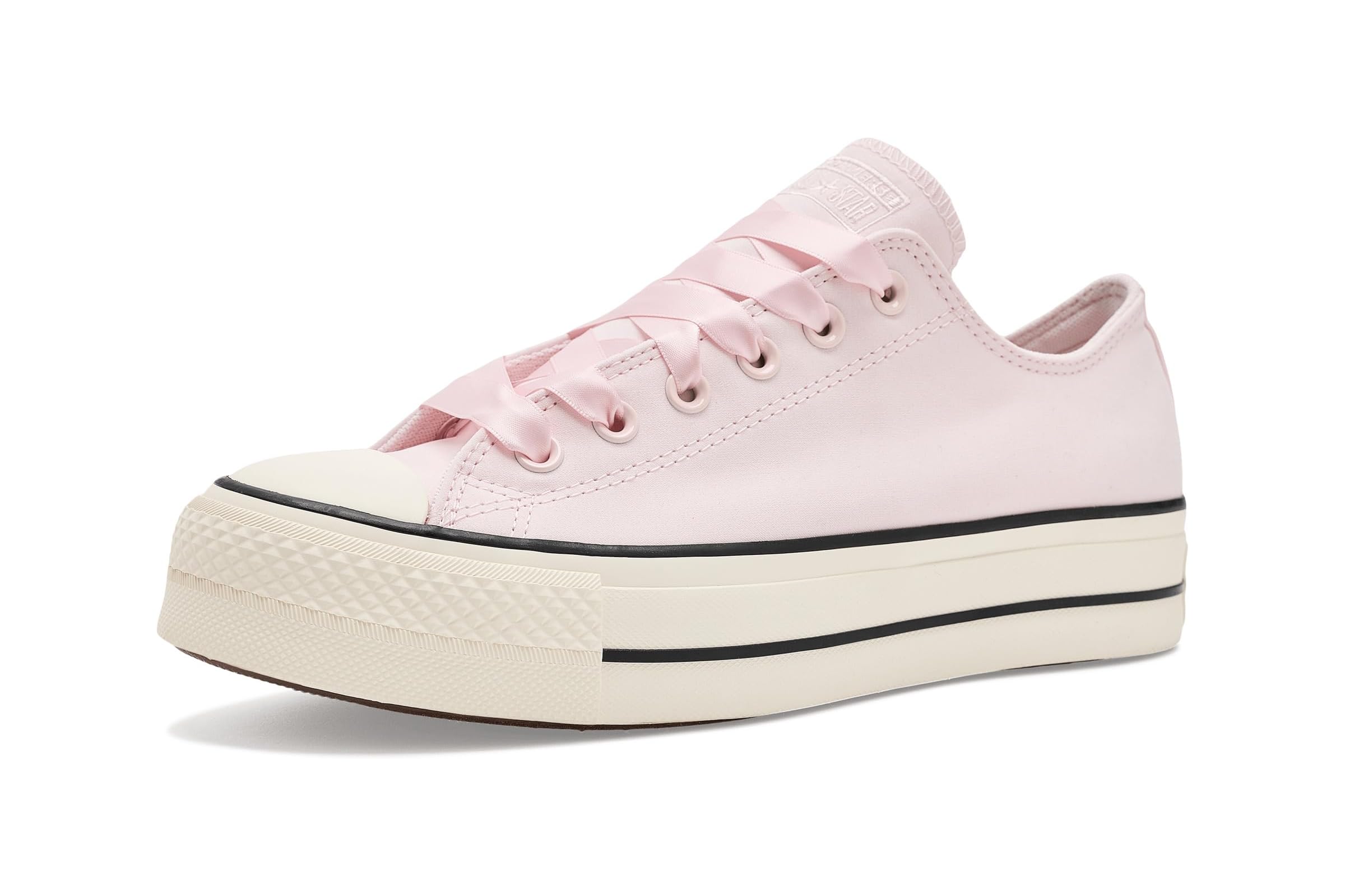 Converse Chuck Taylor All Star Lift Platform Peached Canvas Low Top decade pink/egret/black