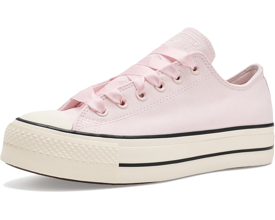 Converse Chuck Taylor All Star Lift Platform Peached Canvas Low Top - Pair View