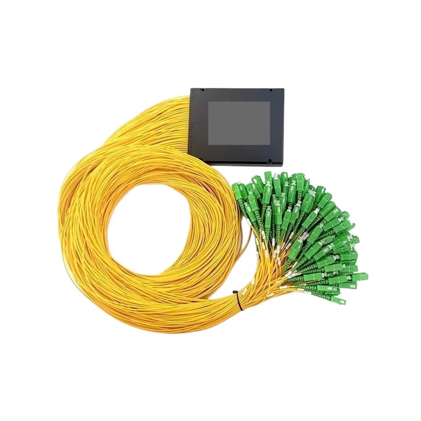 SONGLIANG 1:128 Optical Splitter Module 1x128 Box PLC Pigtail Optical Fiber Splitter SC/LC/FC PC/A FTTH 1x128(FC A)