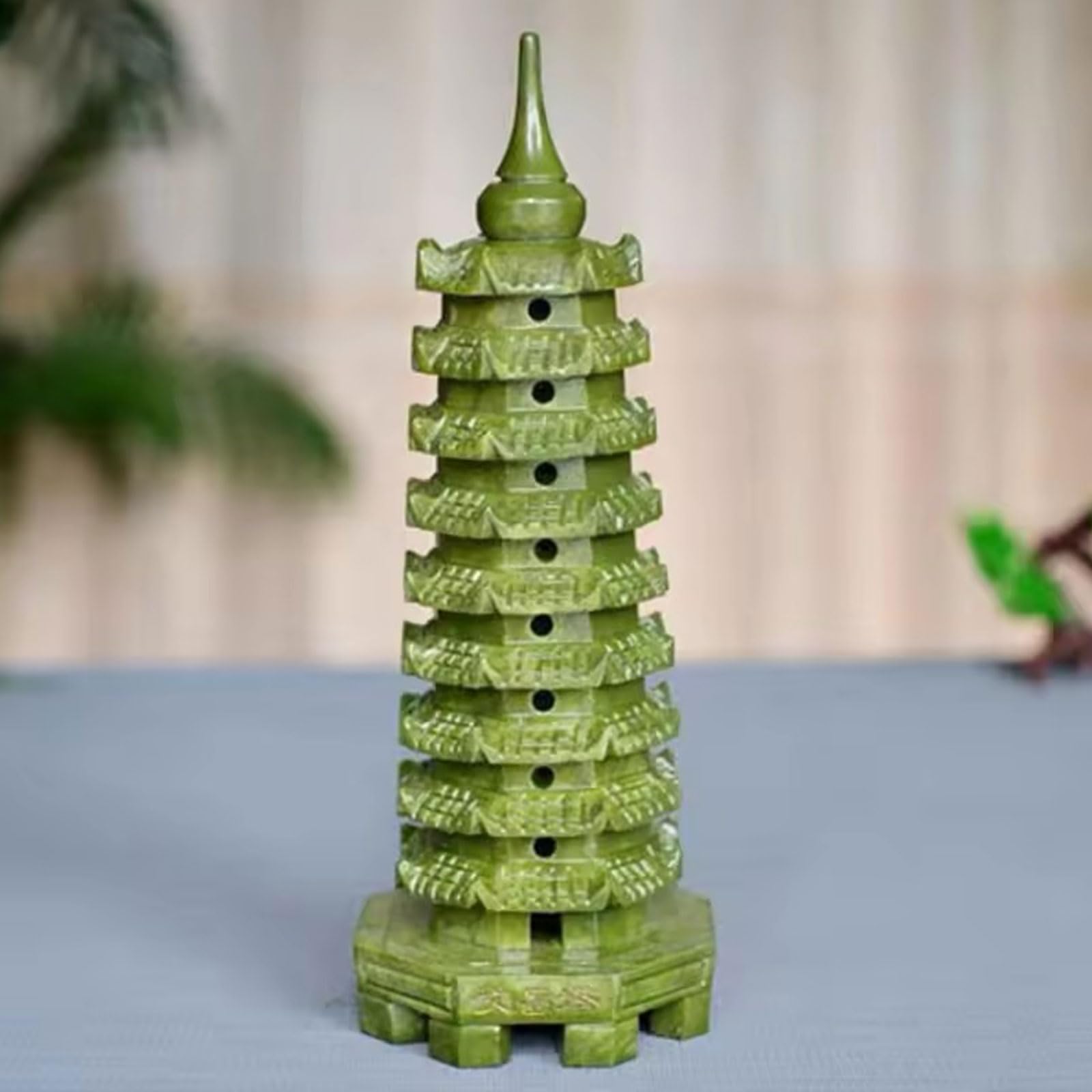 Wieża Green Jade Wenchang – 9-poziomowa pagoda Feng Shui zapewniająca sukces w biznesie, ochronę i dekorację biurka