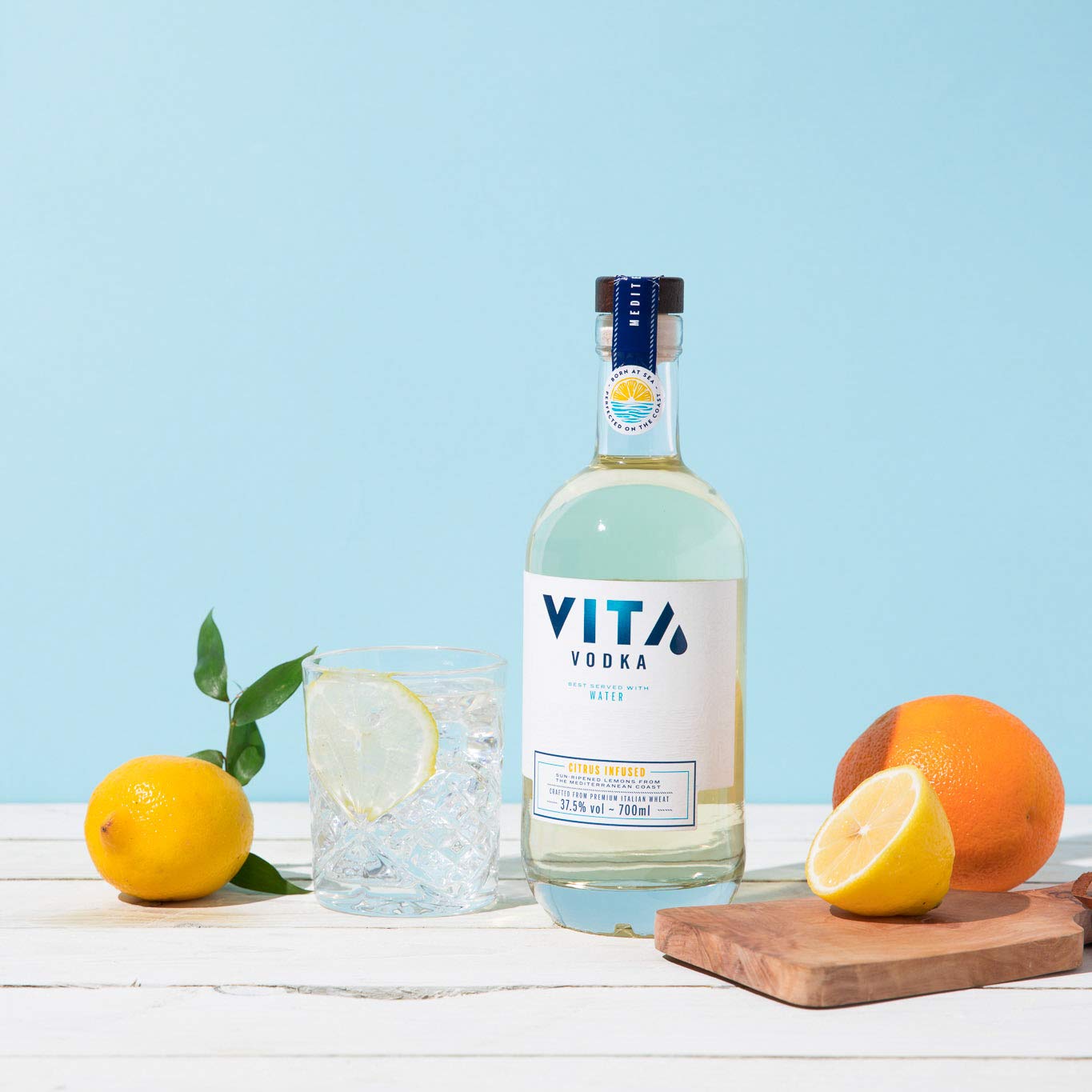 VITALI Vodka Premium 80 Proof - 375 Ml