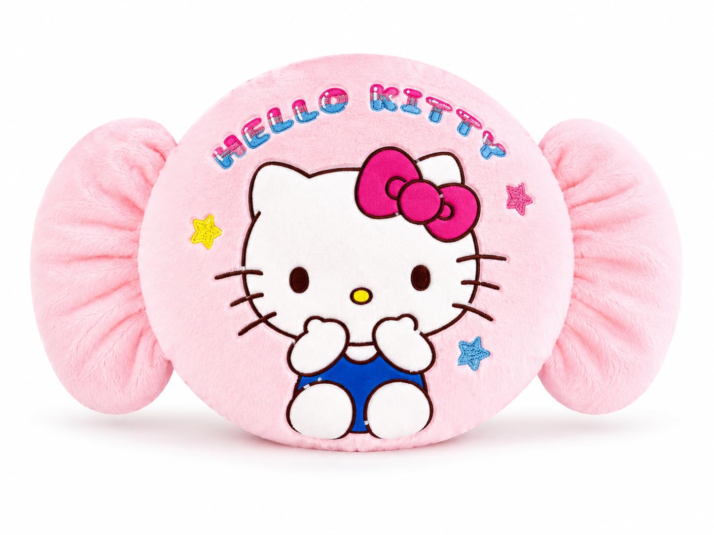 MINISO Hello Kitty Sweet Factory Collection 15-Inch Candy Pillow – Soft Plush Character Cushion, Ultra-Soft Decorative Pillow-picture-40